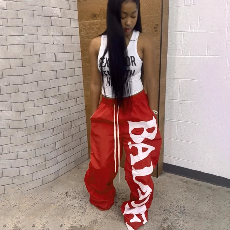 Women's oversized "Baddie" Quick-drying Sweatpants