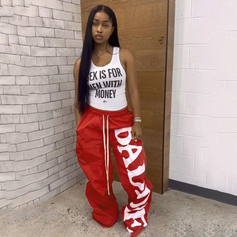 Women's oversized "Baddie" Quick-drying Sweatpants