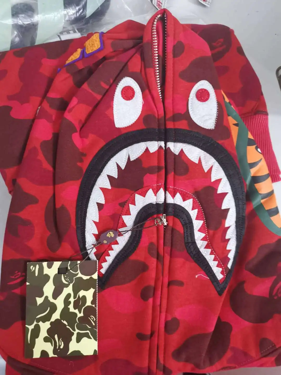 Multi-Colored Camo Hoodies