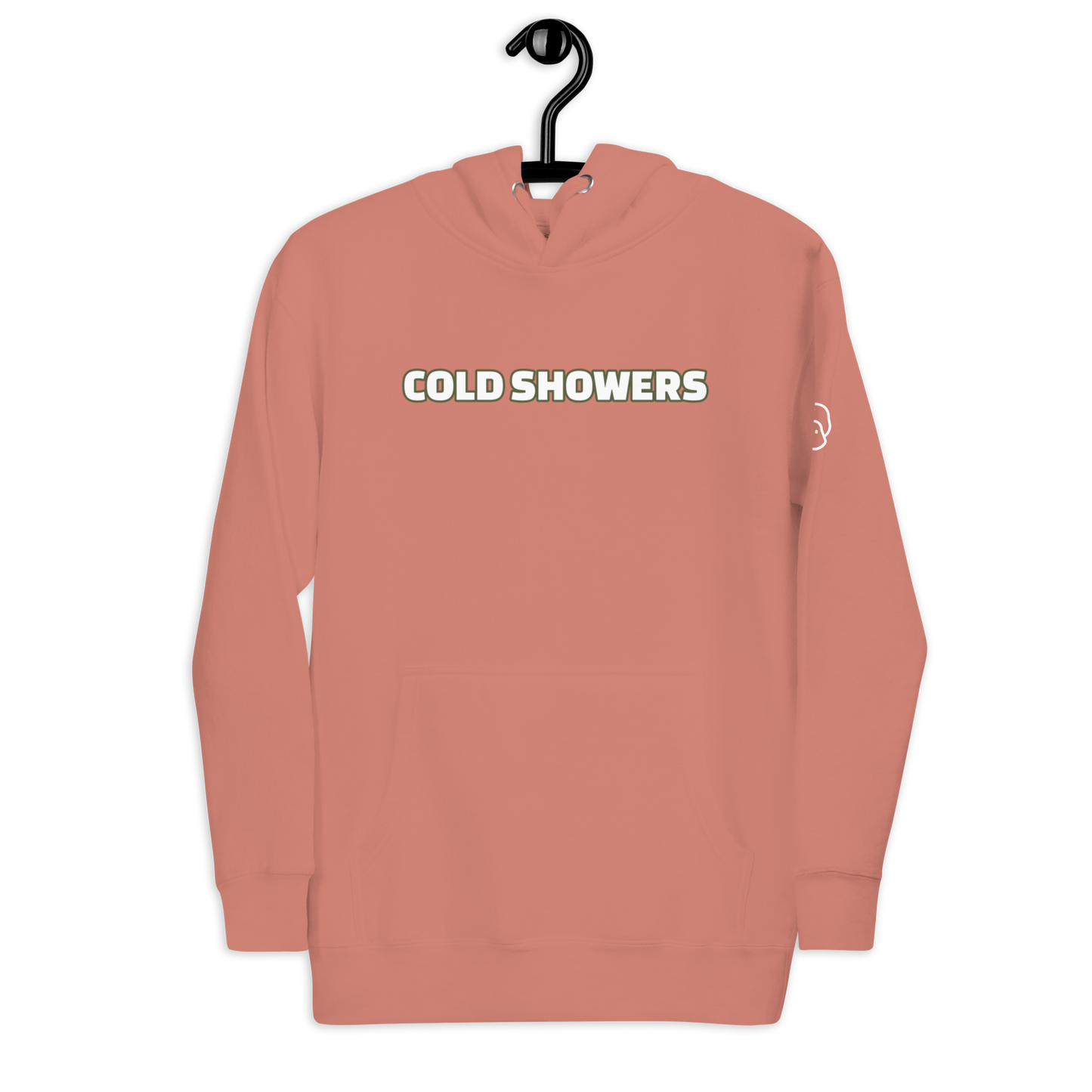 Original "Cold Showers" Hoodie in Champagne Rose