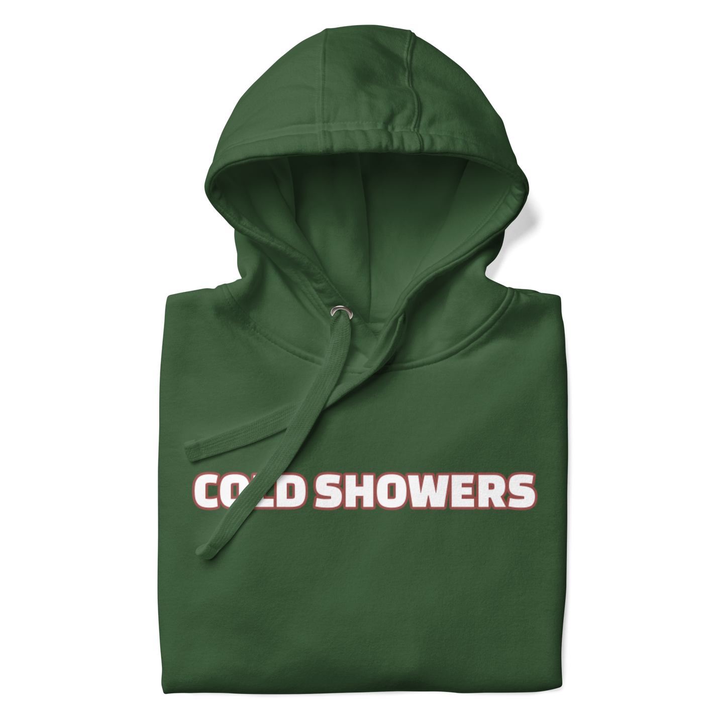 Original "Cold Showers" Hoodie in Green