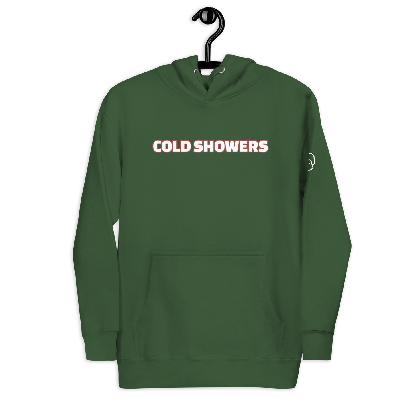 Original "Cold Showers" Hoodie in Green