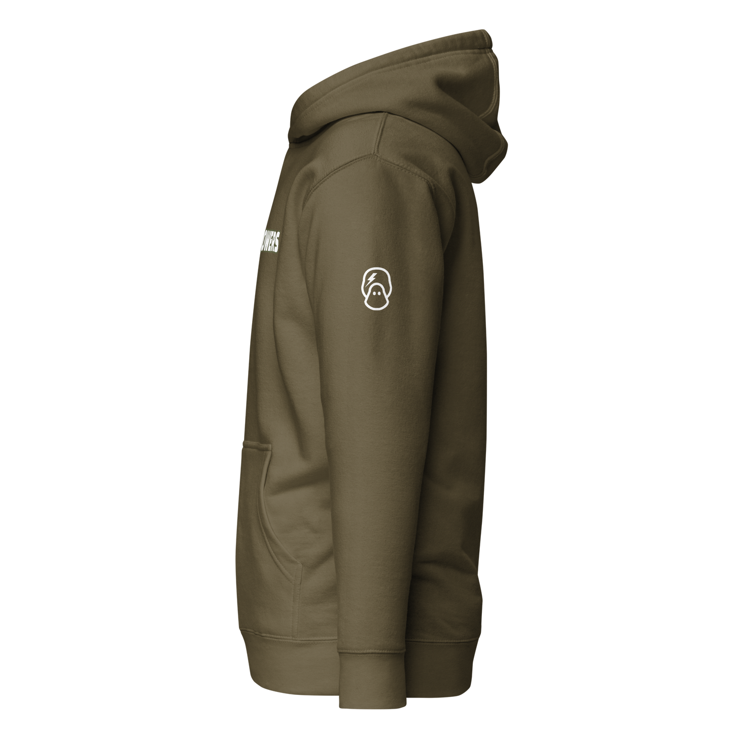 Original "Cold Showers" Hoodie in Olive
