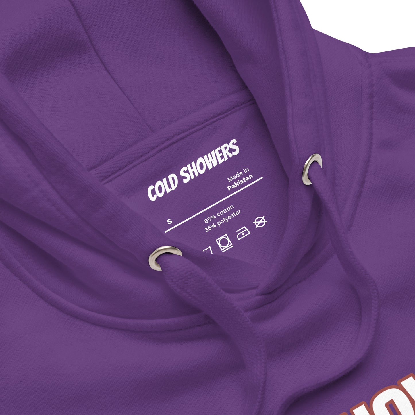 Original "Cold Showers" Hoodie in Purple