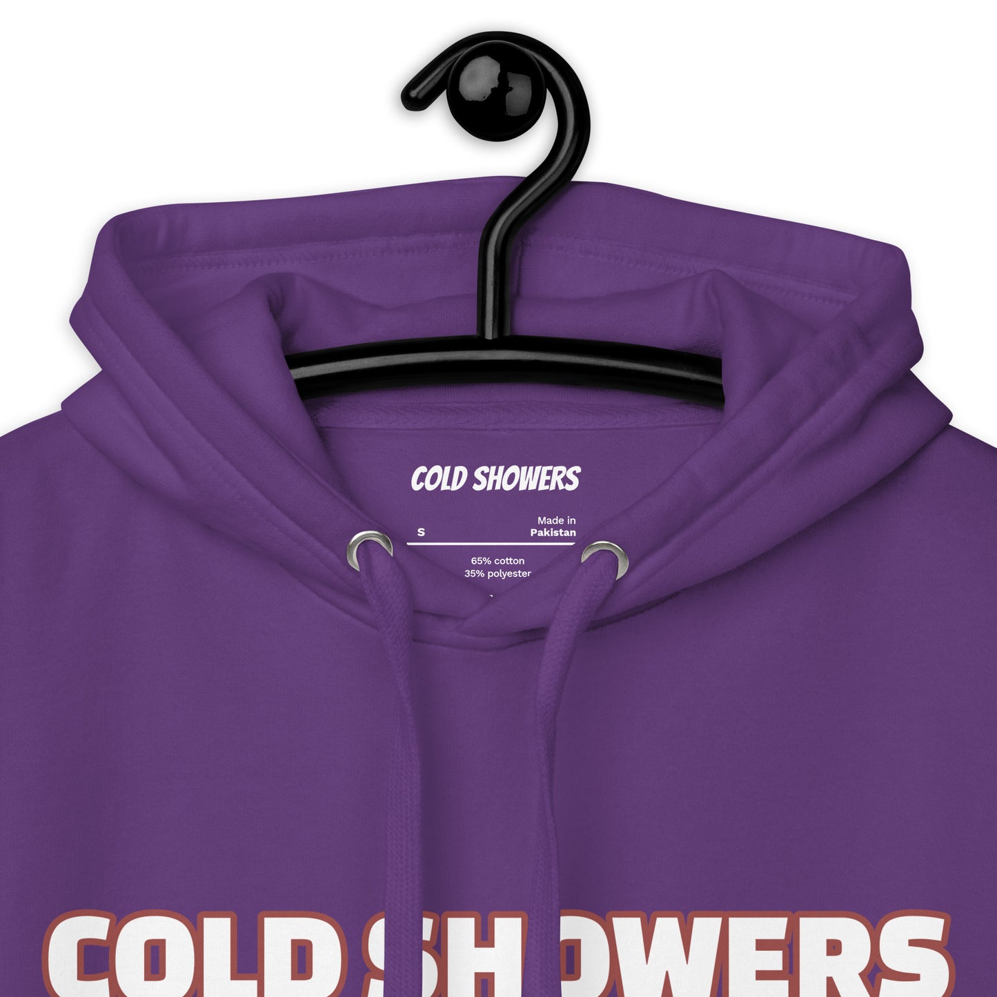 Original "Cold Showers" Hoodie in Purple