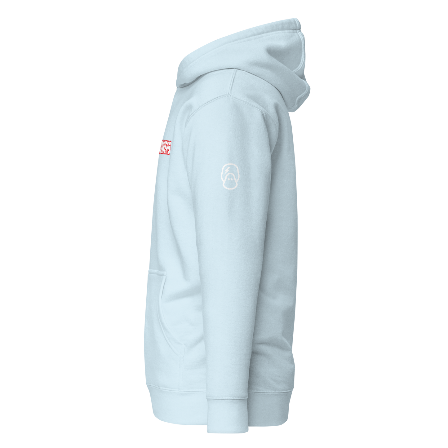 Original "Cold Showers" Hoodie in Baby Blue