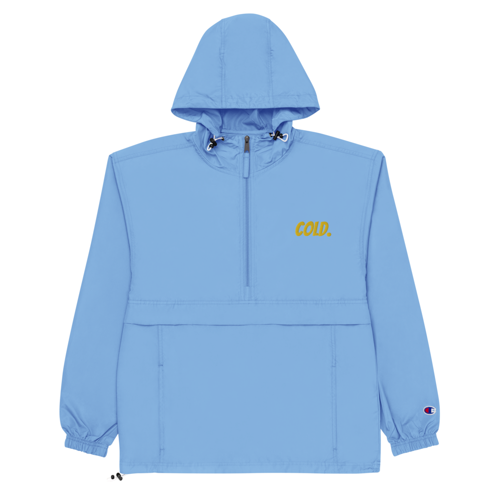 https://shopcoldshowers.com › products › light-blue-champion-packable-jacket