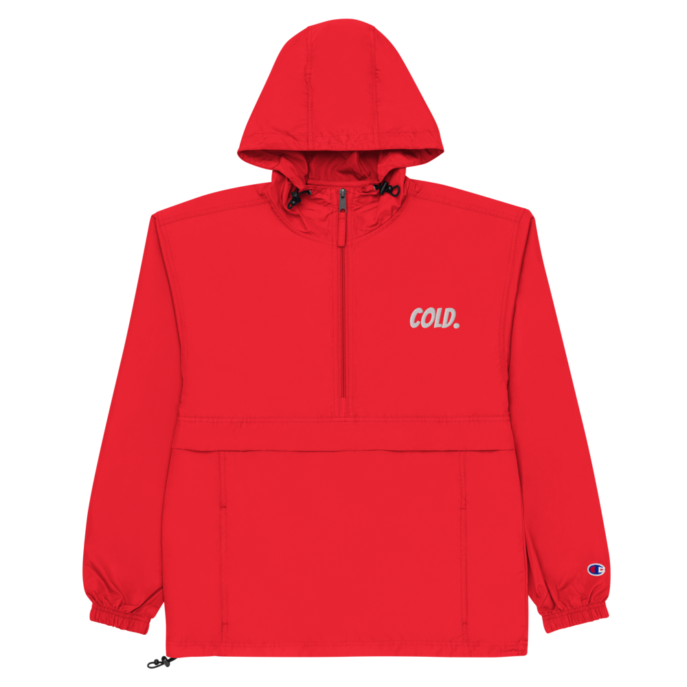 Red Windbreaker