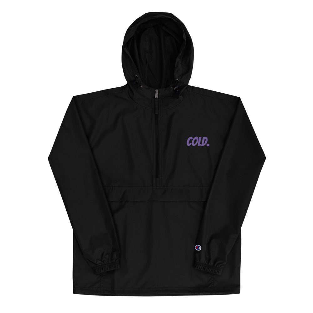 https://shopcoldshowers.com › products › black-purple-embroidered-champion-packable-jacket