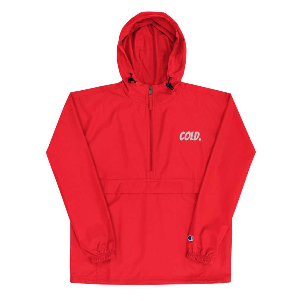 Red Windbreaker