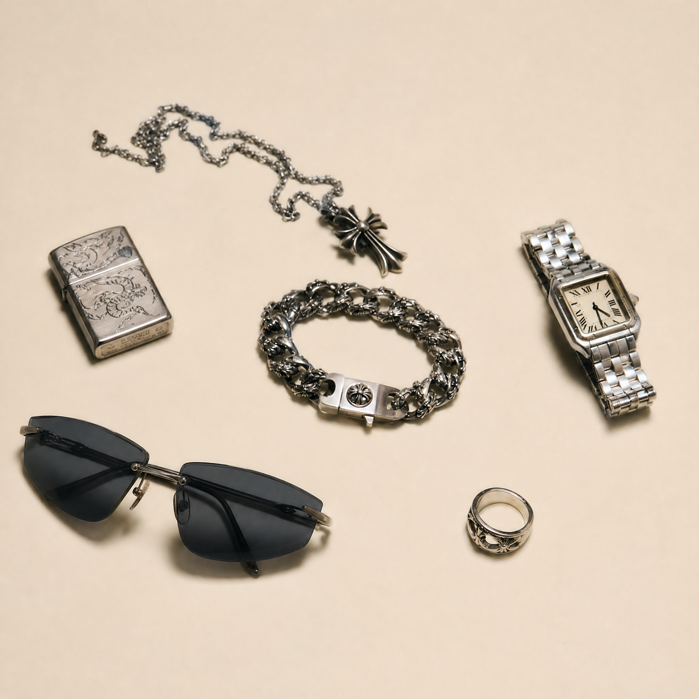 Everyday Y2K Accessories-Men