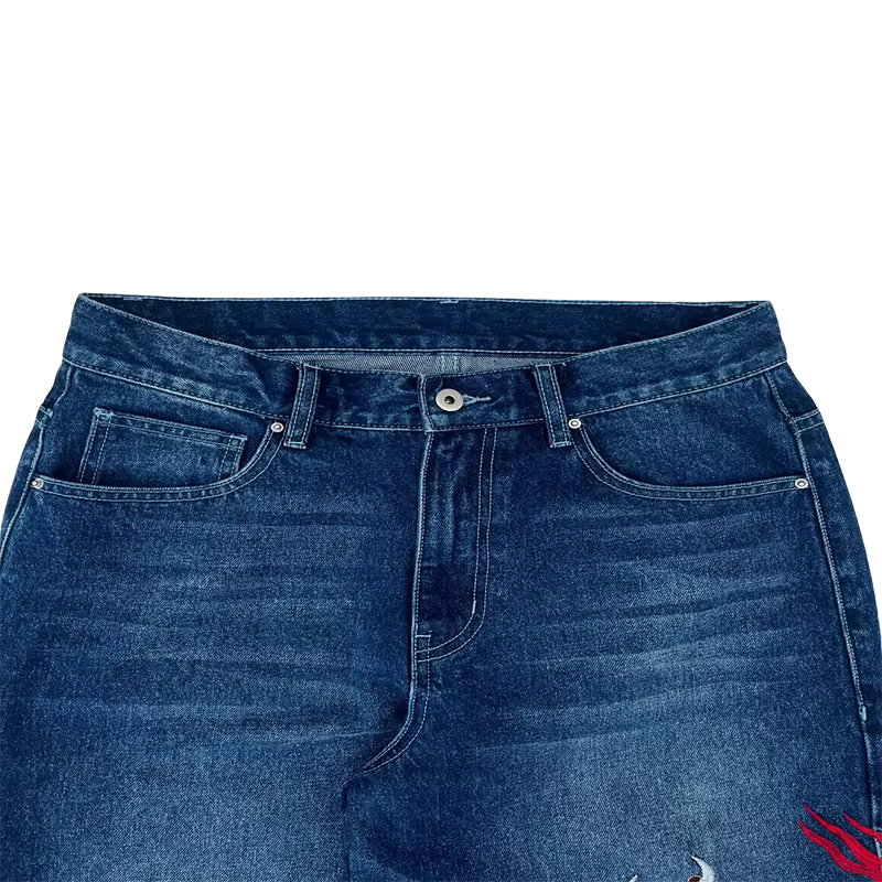 COLD DRAGON™ Embroidered Denim