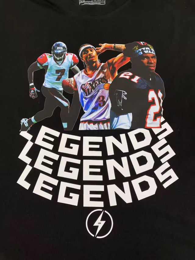 Cold Showers- "Legends Change The Game" Oversized Tee (Limited Release)