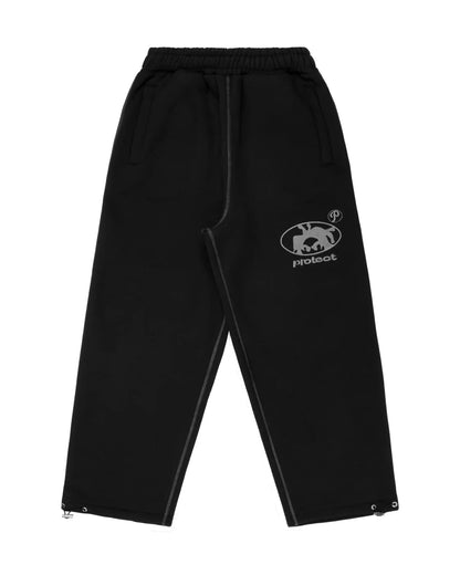 Y2K BAGGY STREETWEAR JOGGERS W/ EMBROIDERY