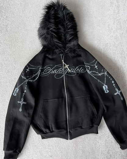 Oversized Zip Hoodie (15 color-ways available)
