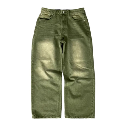 Y2K Baggy Clover Denim Jeans