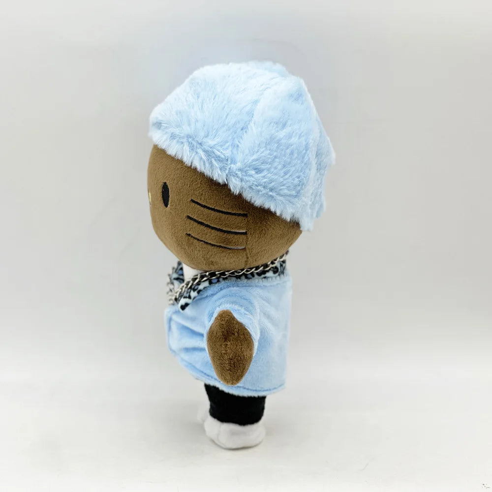 Tyler The Creator Blue Hat Hello Kitty Plush Doll