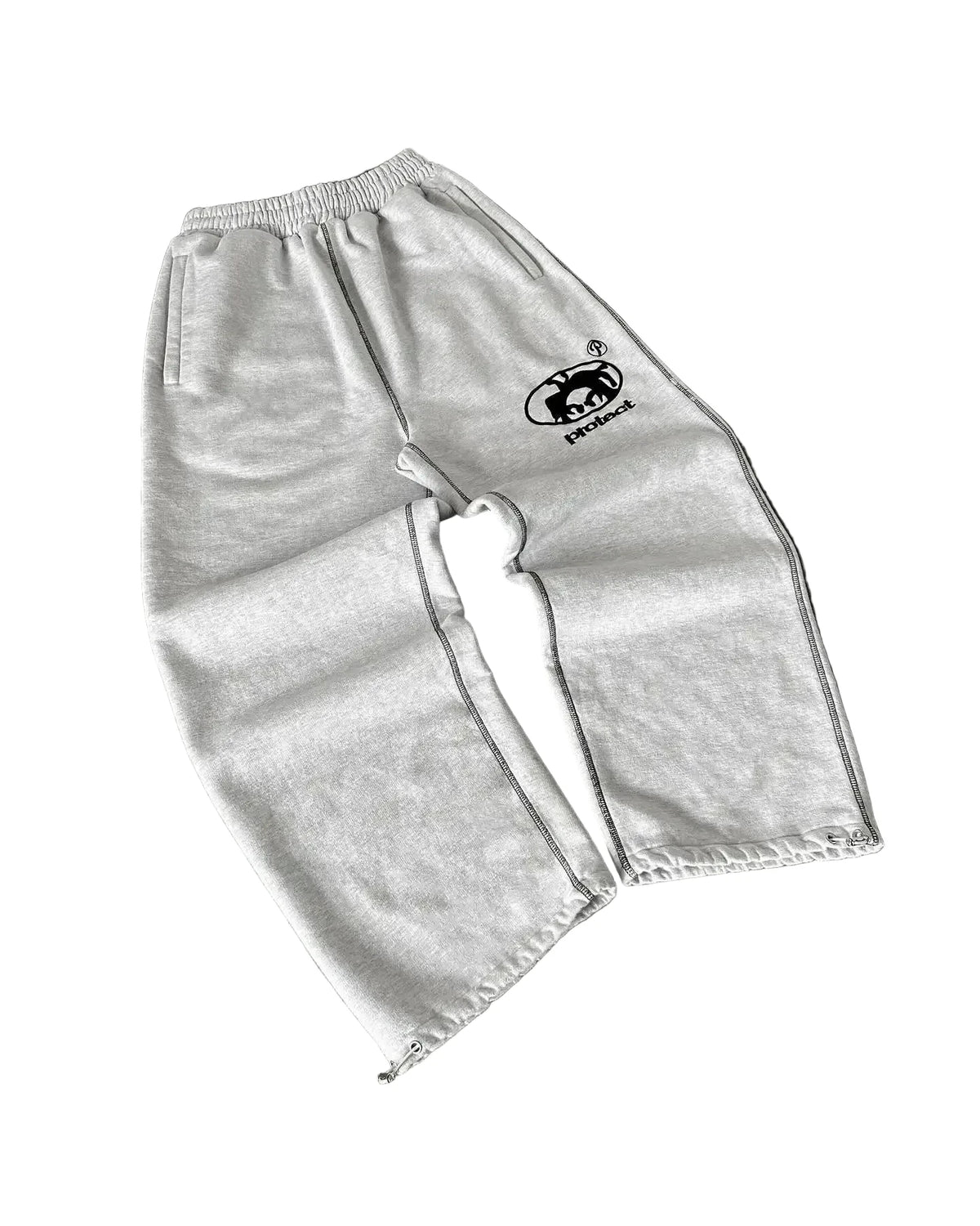 Y2K BAGGY STREETWEAR JOGGERS W/ EMBROIDERY