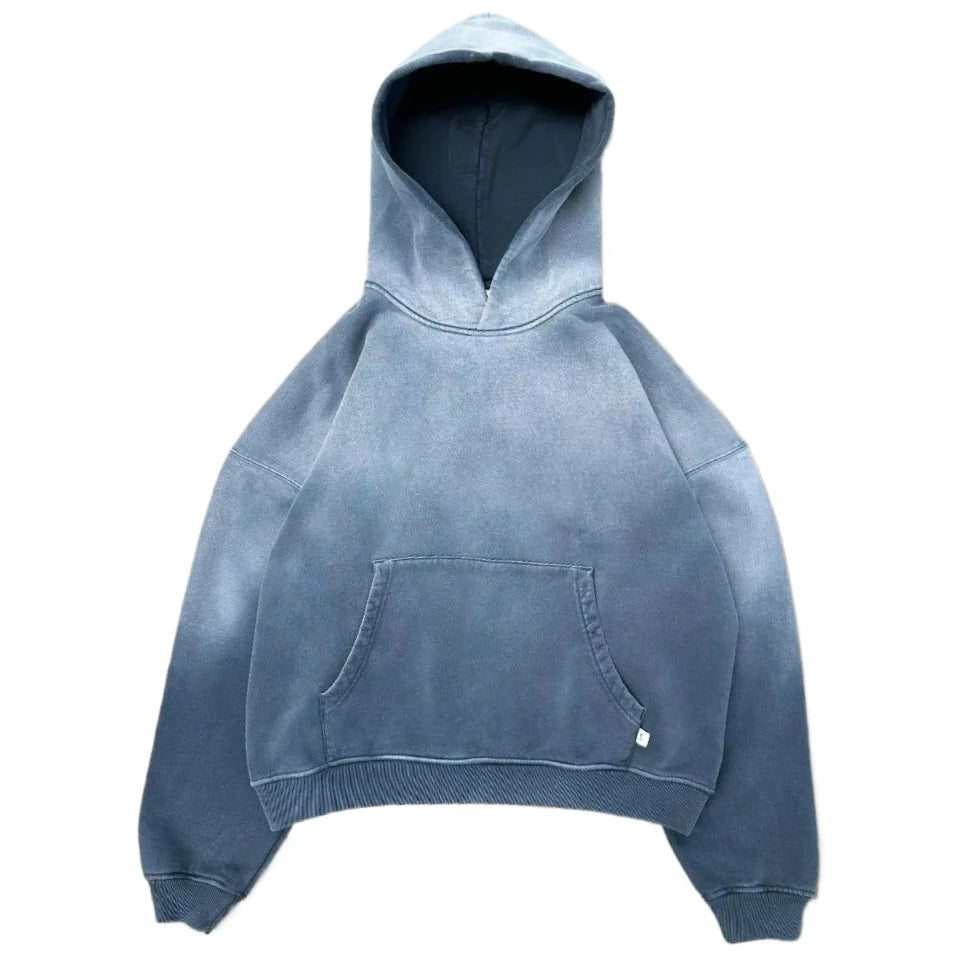 Blue Tie Dye Hoodie