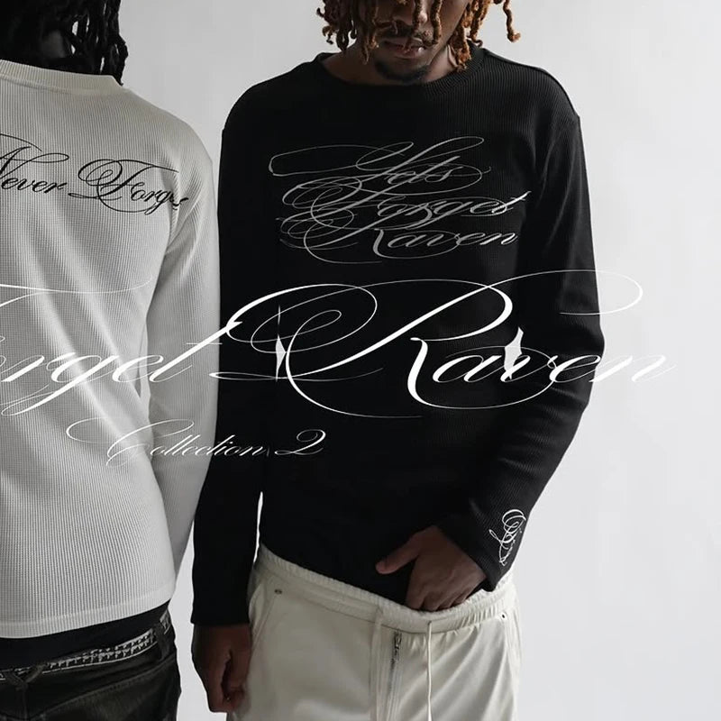 Retro Y2K Printed Trendy Long Sleeved Shirt