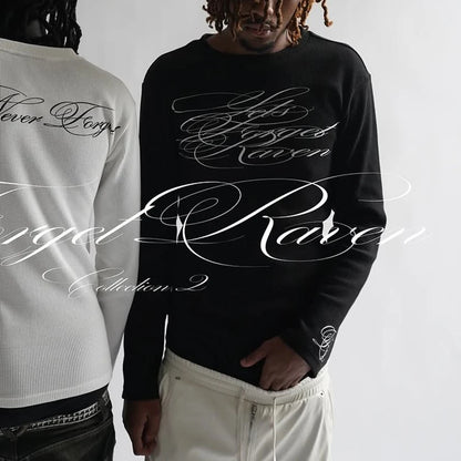 Retro Y2K Printed Trendy Long Sleeved Shirt