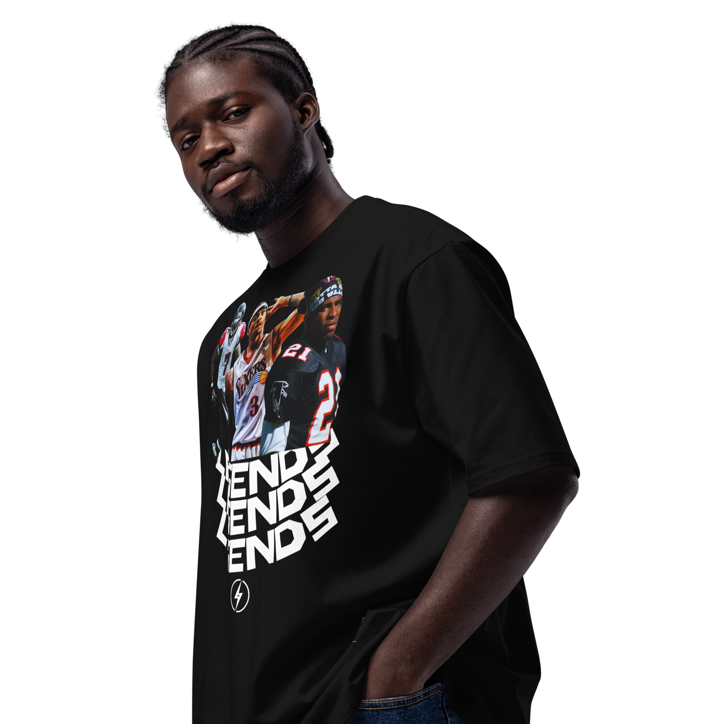 Cold Showers- "Legends Change The Game" Oversized Tee (Limited Release)