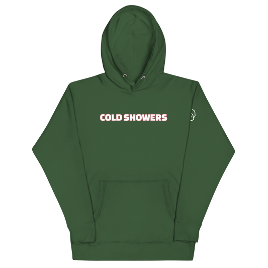 Original "Cold Showers" Hoodie in Green