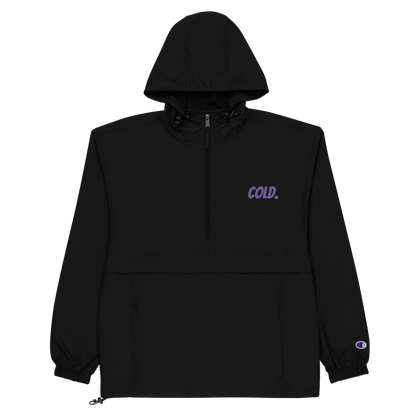 https://shopcoldshowers.com › products › black-purple-embroidered-champion-packable-jacket