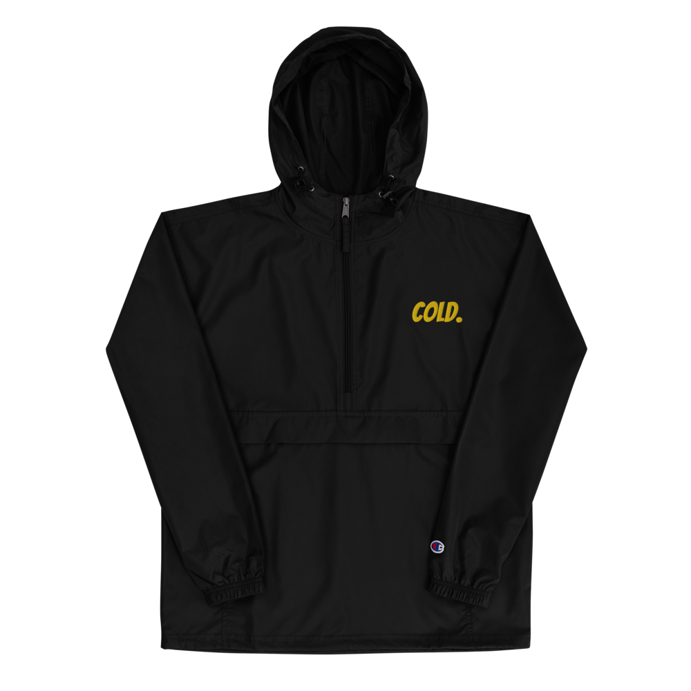 https://shopcoldshowers.com › products › black-embroidered-champion-packable-jacket